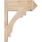 Ekena Millwork Merced Smooth Arts and Crafts Outlooker, Douglas Fir, 7 1/2"W x 18"D x 22"H OUT08X18X22MRC03SDF - alternate 2